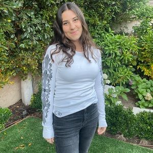 Chrome Hearts Authentic Waffle Long Sleeve